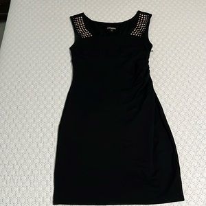 Black Dress. Express. Size 8. Side Zipper.